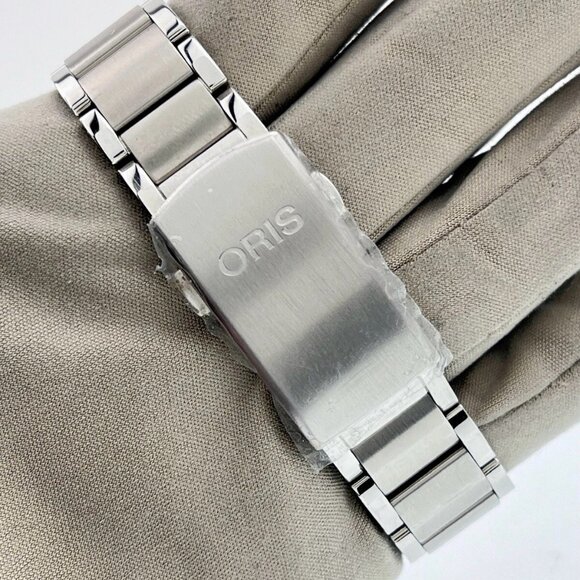 Oris Aquis Sun Wukong Stainless Steel Blue Dial 41.5mm Automatic Men Watch 7766 - Picture 7 of 10